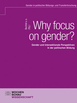 cover image of Why focus on gender?